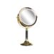Beliani Espejo de maquillaje BAIXAS 18x12 Beliani Espejo de maquillaje BAIXAS 18x12 Dorado