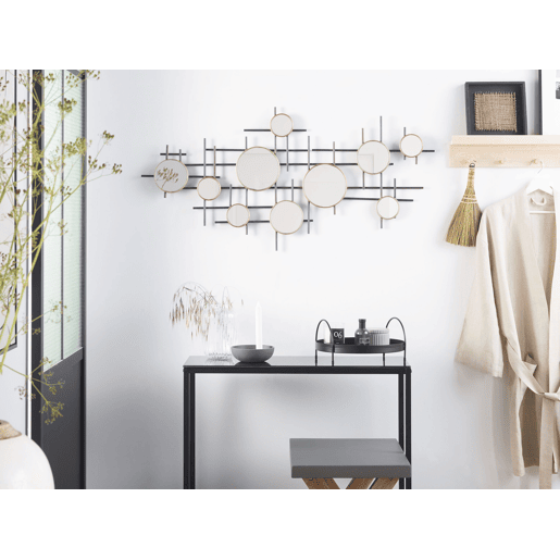 Beliani Espelho decorativo IBOS