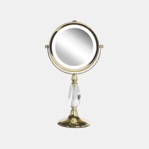 Espelho de maquilhagem LED MAURY Dourado