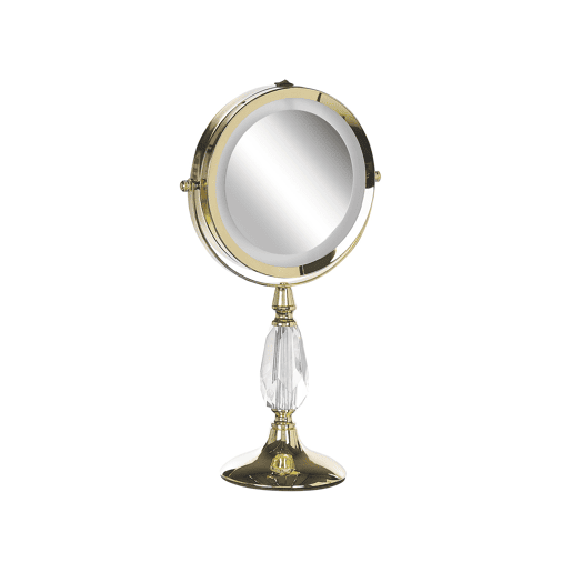 Espelho de maquilhagem LED MAURY Dourado