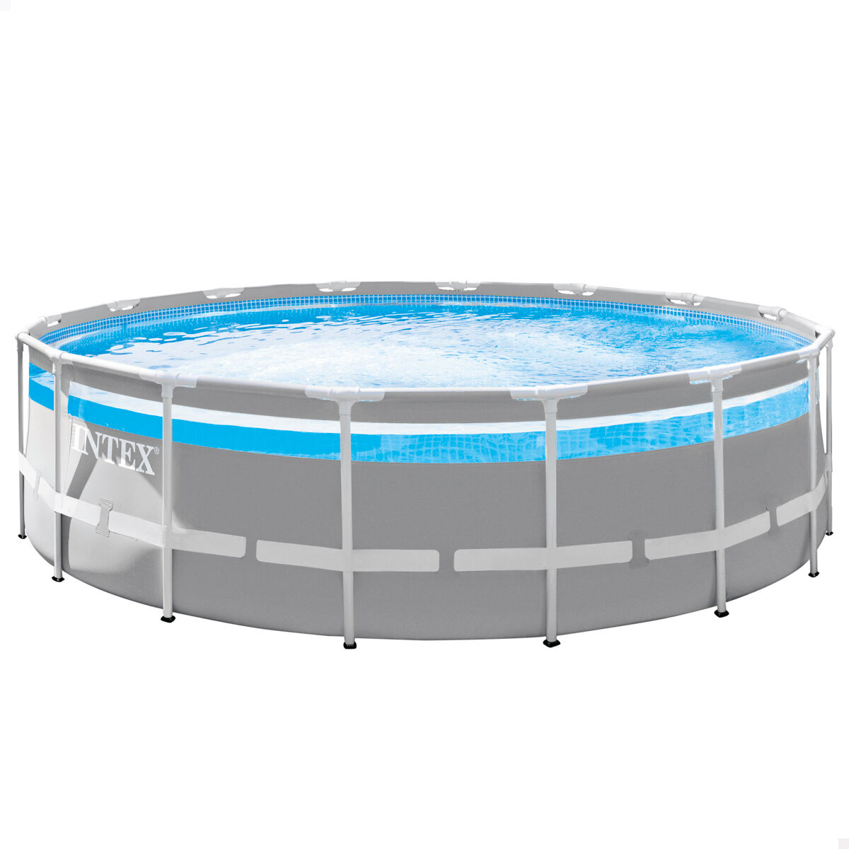 Piscina desmontable INTEX Prism Frame Clearview + depuradora