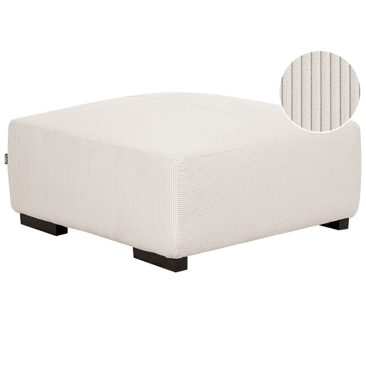 Repousa-pés LUNGO Bombazine Branco creme