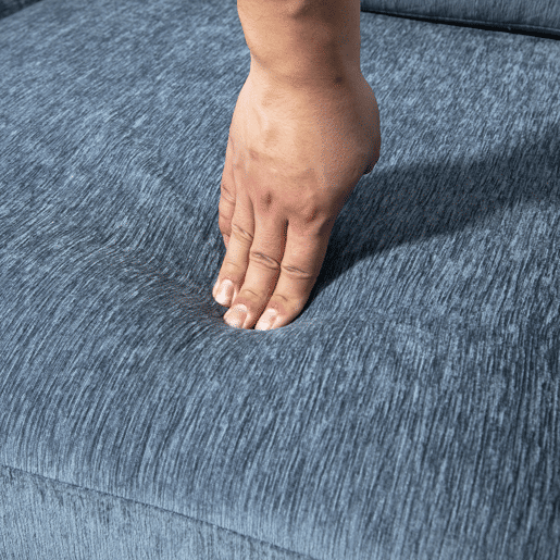 HOMCOM Sofá Chaise Longue Sofá de Canto Sofa Sala de Estar Reversível em Forma de L com 2 Almofadas Carga Máxima 200 kg 230x138x87 cm Cinza Azulado