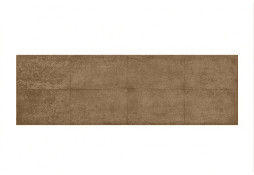 Cabeceira Cala, tecido chocolate, 210