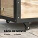 Baúl de Exterior Madera de Abeto, Acero Madera Baúl de Exterior Madera de Abeto, Acero Madera Marrón