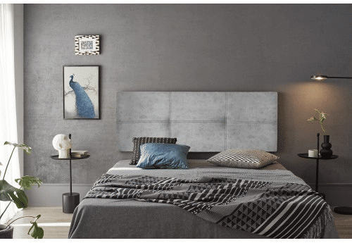 Cabeceira Dalia em tecido Magnolia Pearl 115