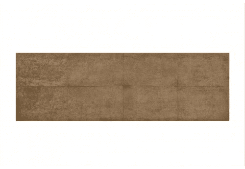 Cabeceira Cala, tecido chocolate, 190