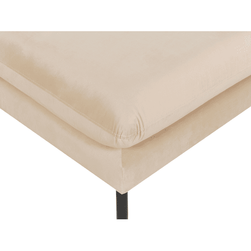 Repousa-pés VINTERBRO Veludo Creme Repousa-pés VINTERBRO Veludo Creme