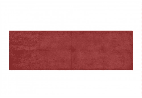 Cabeceira Cala em tecido vermelho 160