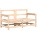 Juego muebles de jardín 6 piezas madera maciza pino Juego muebles de jardín 6 piezas madera maciza pino Pino