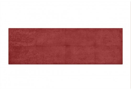 Cabecero Cala Tela para Cama 170 Rojo