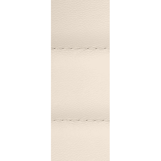 Silla de oficina Mollis de cuero auténtico Crema 61X56X102 cm