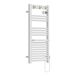Radiador toallero eléctrico mural Uvdal 500W 16 tubos aluminio Radiador toallero eléctrico mural Uvdal 500W 16 tubos aluminio Blanco
