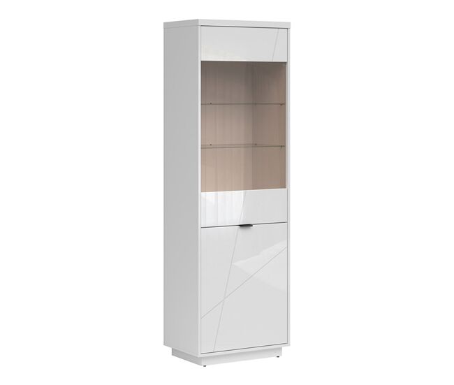 Vitrina 2 puertas sven blanco