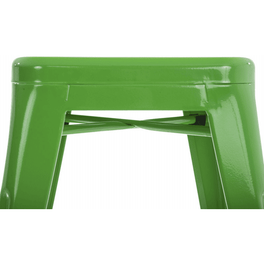 Taburete Armin Metal Verde 40X40X46 cm