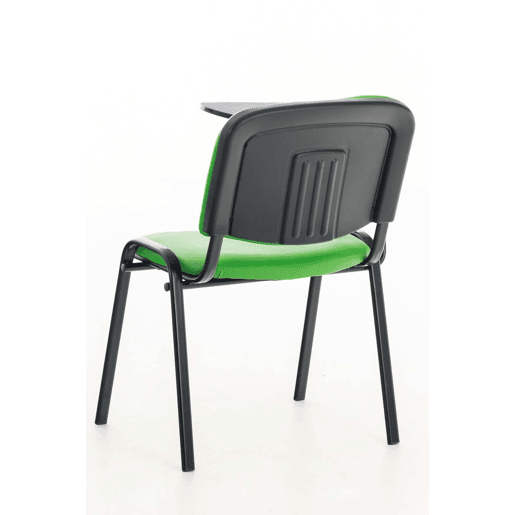 silla conferencia Ken con mesa plegable Simil cuero Verde 71X53X81 cm