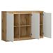 Bufé 3 puertas June Blanco y Madera Junio Bufé 3 puertas June Blanco y Madera Junio Natural/ Blanco