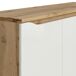 Bufé 3 puertas June Blanco y Madera Junio Bufé 3 puertas June Blanco y Madera Junio Natural/ Blanco