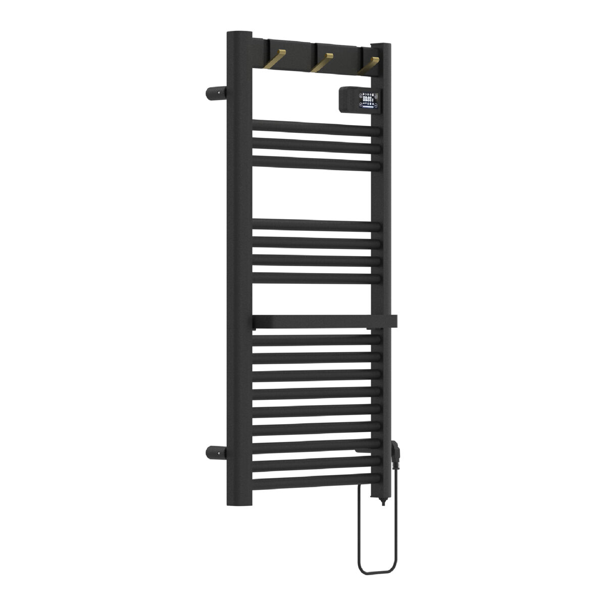 Radiador toallero eléctrico mural Uvdal 500W 16 tubos aluminio