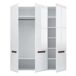 Armario 3 puertas Darrel Armario 3 puertas Darrel Blanco