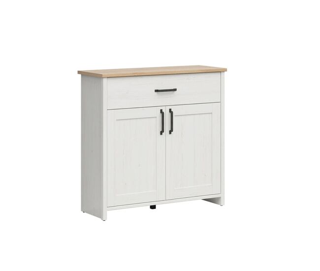 Bufé 2 puertas y 1 cajón aksel blanco y madera
