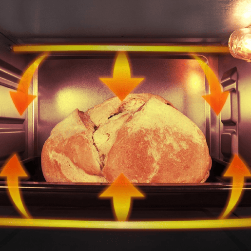Cecotec Mini-forno elétrico multifunções, 23 litros de capacidade e porta com vidro duplo.