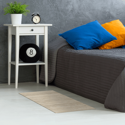 Tapete de Bambu natural antiderrapante interior e exterior Bege 140 x 200 cm