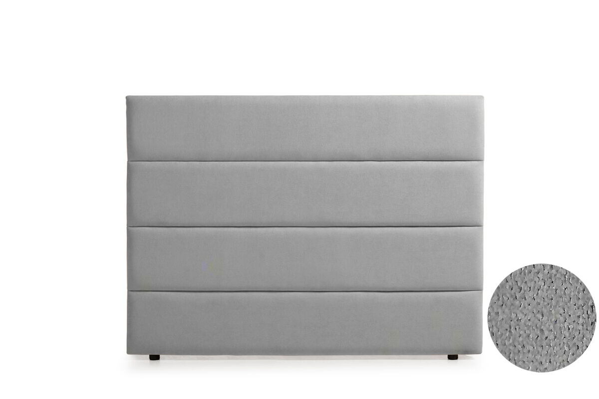 Cabecero Tapizado GENOVA Acualine 170 Gris Claro