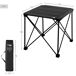 Aktive Mesa plegable camping antivuelco y desmontable c/bolsa Aktive Mesa plegable camping antivuelco y desmontable c/bolsa Negro