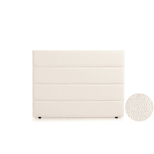 Cabeceira Estofada GENOVA Aqualine 145x120x8 cm - Moonia