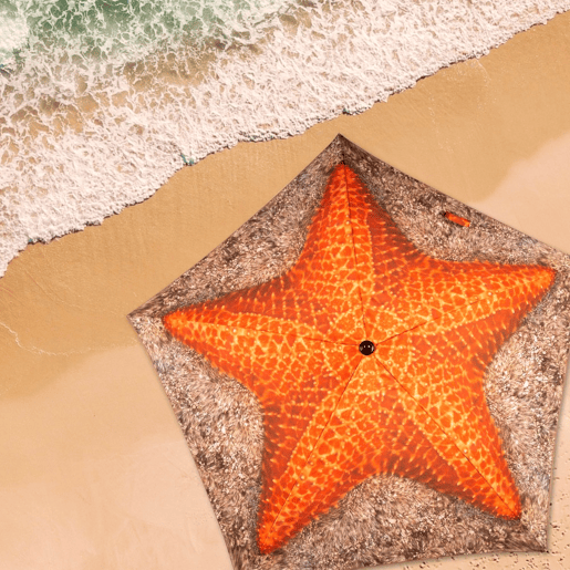 Aktive Guarda-sol 180 cm estrela do mar inclinável UV40 ccapa