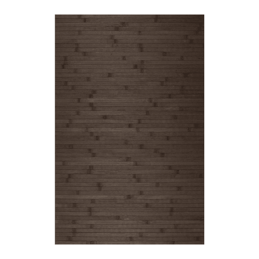 Tapete de Bambu natural antiderrapante interior e exterior Castanho escuro, 160 x 240 cm