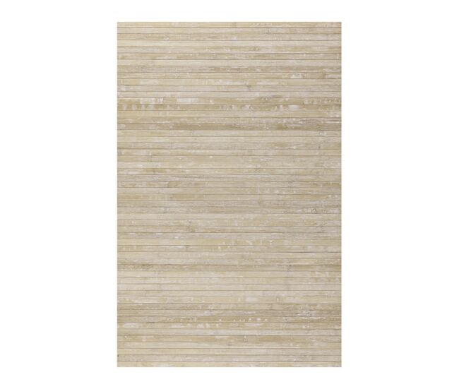 Alfombra de bambú natural antideslizante beige, 120 x 180 cm