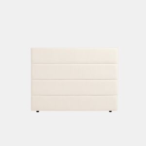 Cabeceira Estofada GENOVA Aqualine 90x120x8 cm - Bege Torrado - Moonia
