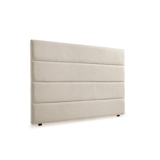 Cabeceira Estofada GENOVA Aqualine 115x120x8 cm - MOSTARDA - Moonia