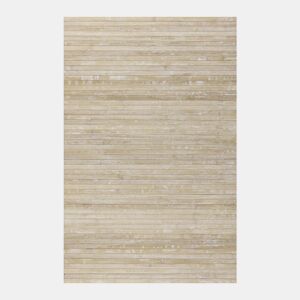 Tapete de Bambu natural antiderrapante interior e exterior Bege 160 x 240 cm