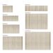 Alfombra de Bambú natural antideslizante 160x240 Alfombra de Bambú natural antideslizante 160x240 Beige