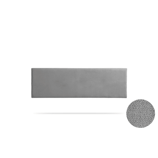 Cabeceira Estofada NOVA Aqualine 220x50x5 cm - Cinzento Claro - Moonia