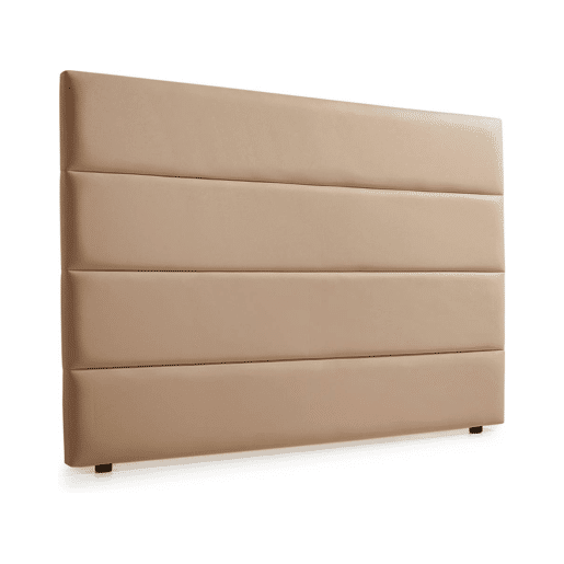 Cabeceira Estofada GENOVA Pele Sintética 100x120x8 cm - Moonia