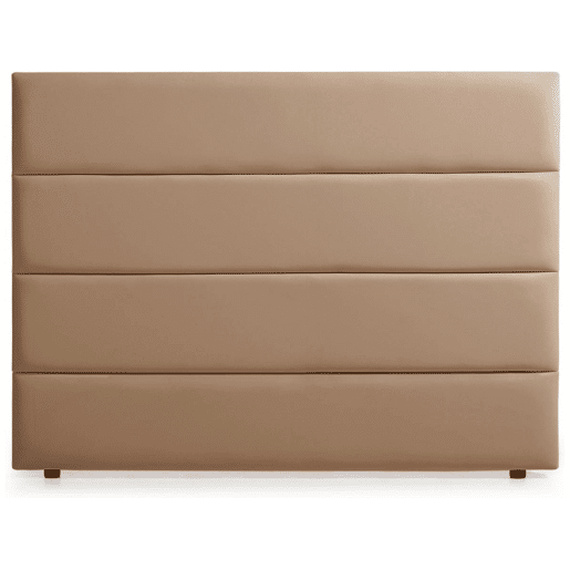 Cabeceira Estofada GENOVA Pele Sintética 170x120x8 cm - Moonia