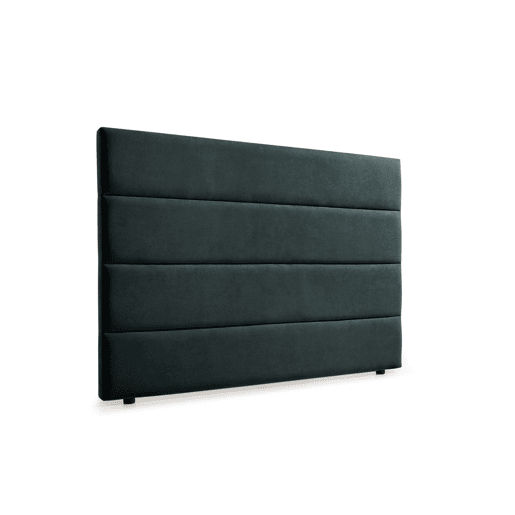 Cabeceira Estofada GENOVA Aqualine 90x120x8 cm - CHOCOLATE - Moonia