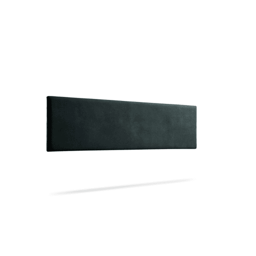 Cabeceira Estofada NOVA Aqualine 190x50x5 cm - PRETO - Moonia