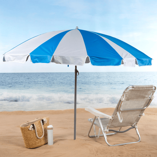 Aktive Guarda-sol grande 220 cm twister inclinável UV50 ccapa