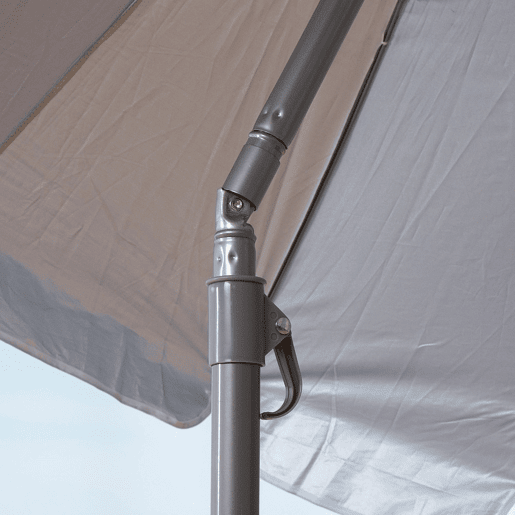 Aktive Guarda-sol grande 220 cm twister inclinável UV50 ccapa
