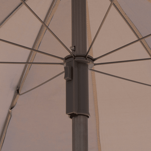 Aktive Guarda-sol grande 220 cm twister inclinável UV50 ccapa
