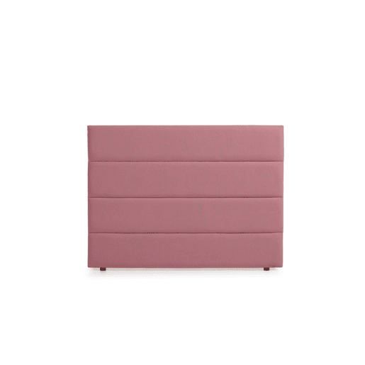 Cabeceira Estofada GENOVA Aqualine 90x120x8 cm - Rosa Claro - Moonia