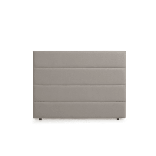 Cabeceira Estofada GENOVA Aqualine 145x120x8 cm - BEGE - Moonia