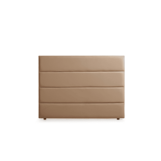 Cabeceira Estofada GENOVA Pele Sintética 210x120x8 cm - Moonia