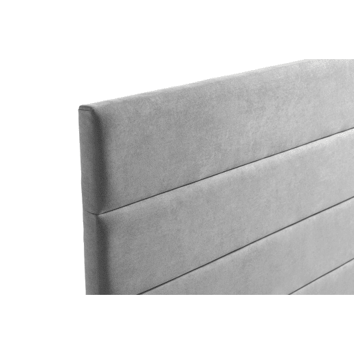 Cabeceira Estofada GENOVA Aqualine 115x120x8 cm - BEGE - Moonia