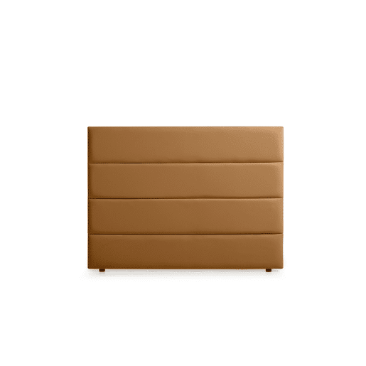 Cabeceira Estofada GENOVA Pele Sintética 100x120x8 cm - Moonia